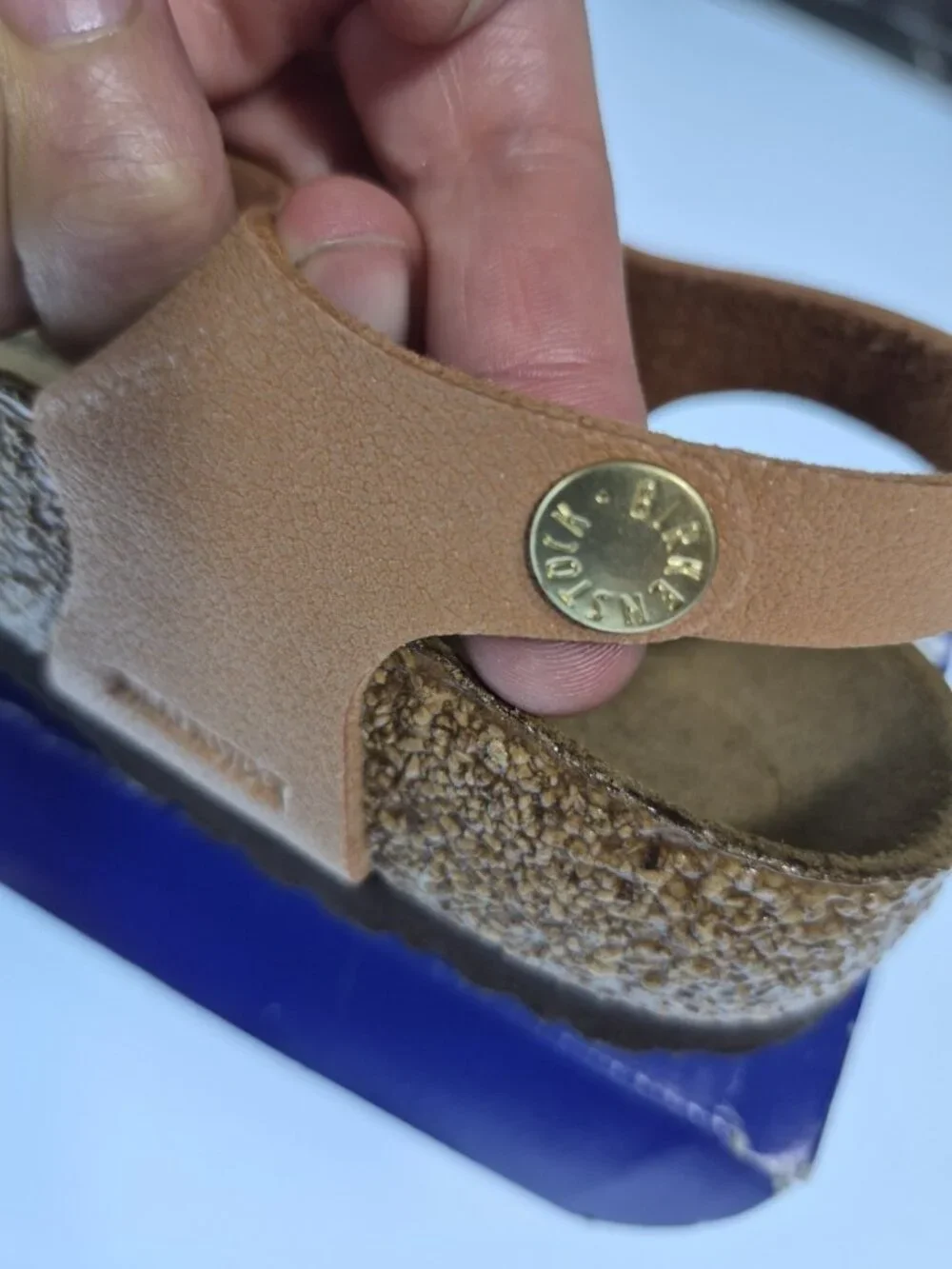 Birkenstock Kumba Kids Grained Pecan Size 33 EU US 2 NWT Box Narrow Fit Germany
